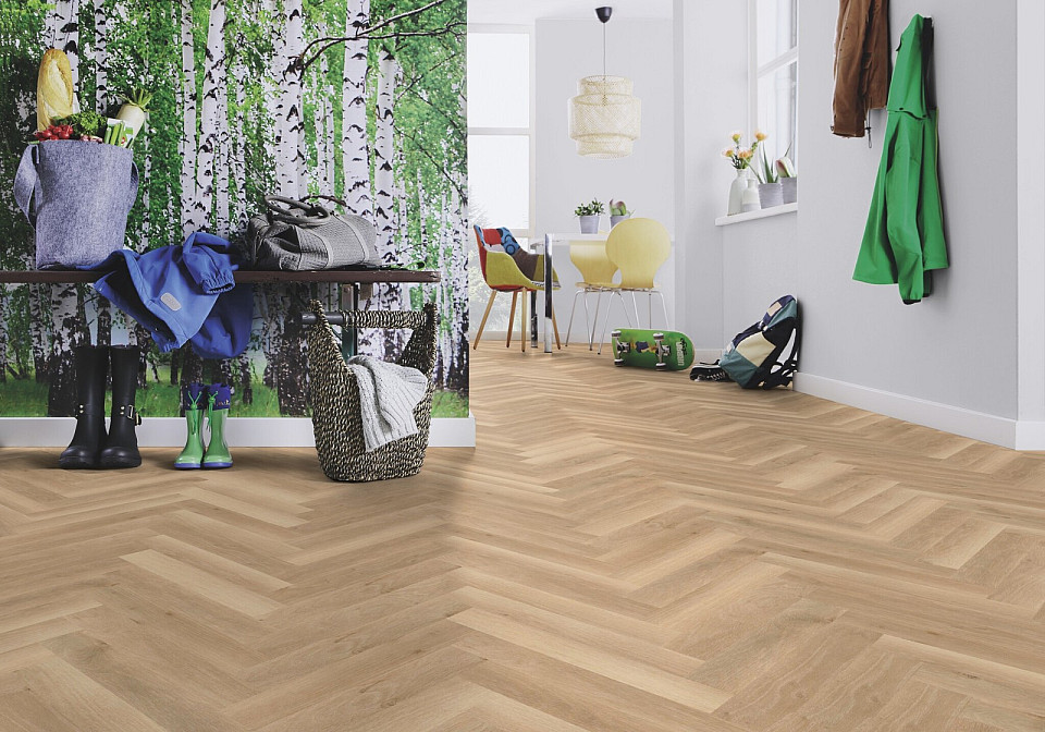 WINEO 1200 Herringbone wood XS Welcome oskar PL269RHB