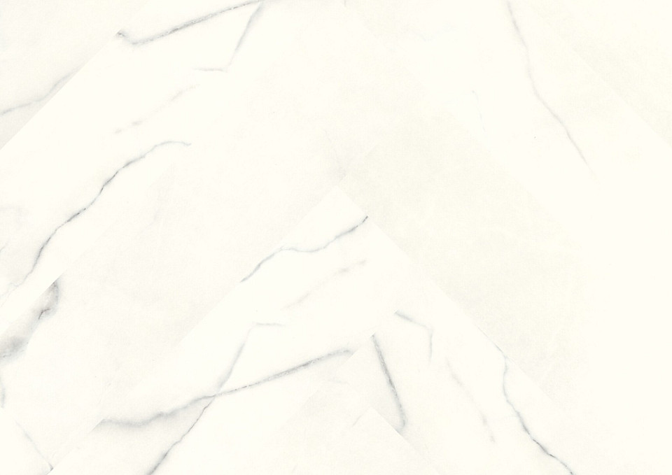 WINEO 1500 Herringbone stone XS White marble PL090CHB