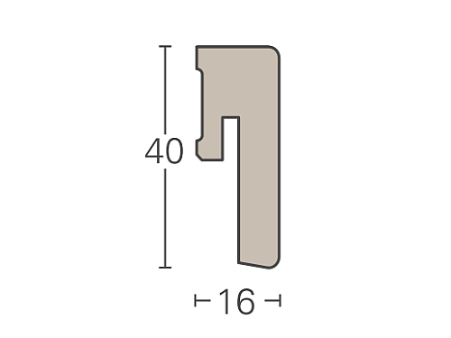 Lišta DEOFLOOR Dub 5145471